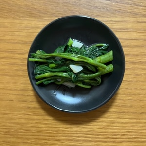 定番青菜炒め『空芯菜の炒め物』